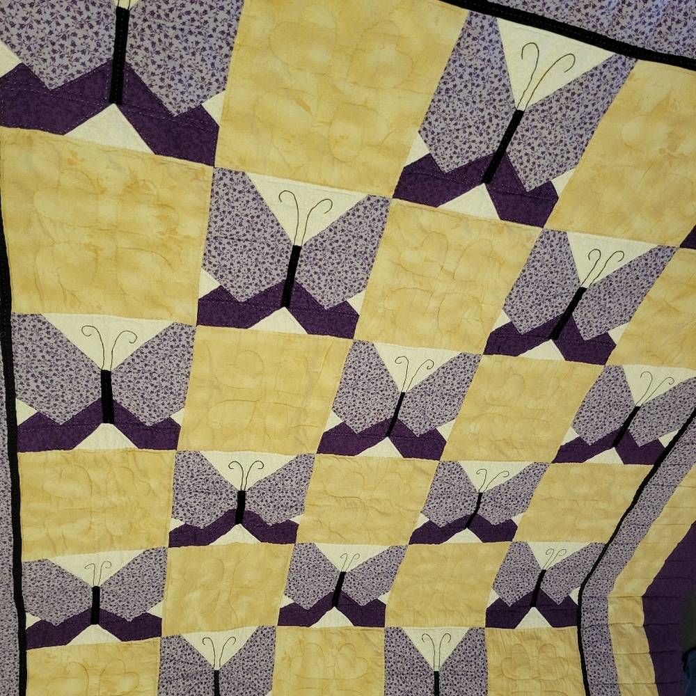 Beautiful handmade quilt